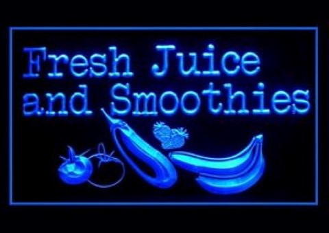 Fresh Juice Smoothies LED Neon Sign
